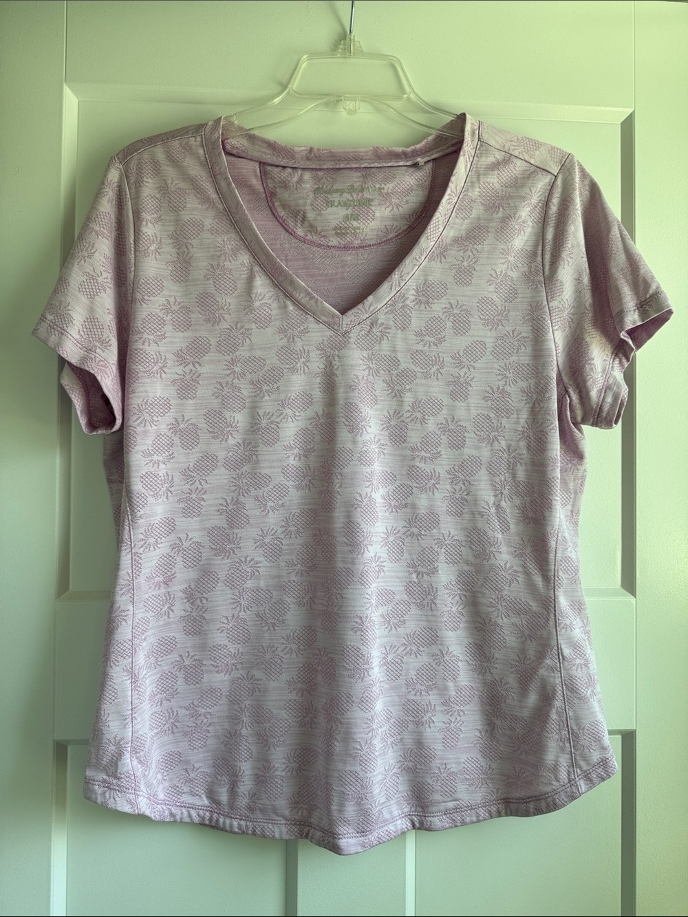 Tommy Bahama Light Mauve V-Neck Short Sleeve Tee